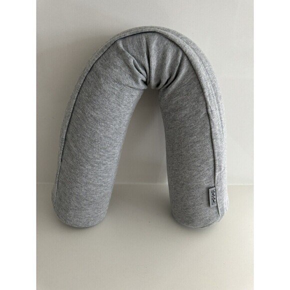 Dot&Dot Twist Memory Foam Travel Pillow for Neck Lumbar and Leg Support GRAY - Picture 10 of 11